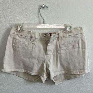 Vintage oakley shorts women's 8 light khaki stretch cotton blend low rise